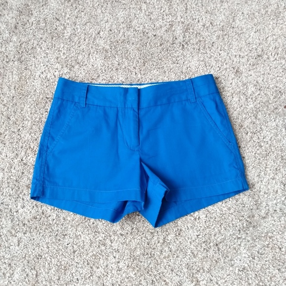 J. Crew City Fit Broken In Blue Chino Shorts - Picture 5 of 5